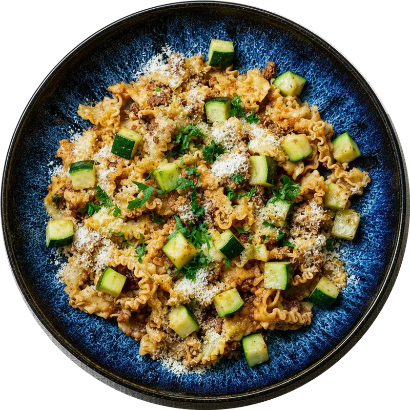 Mafaldine al Ragu alla Bolognese