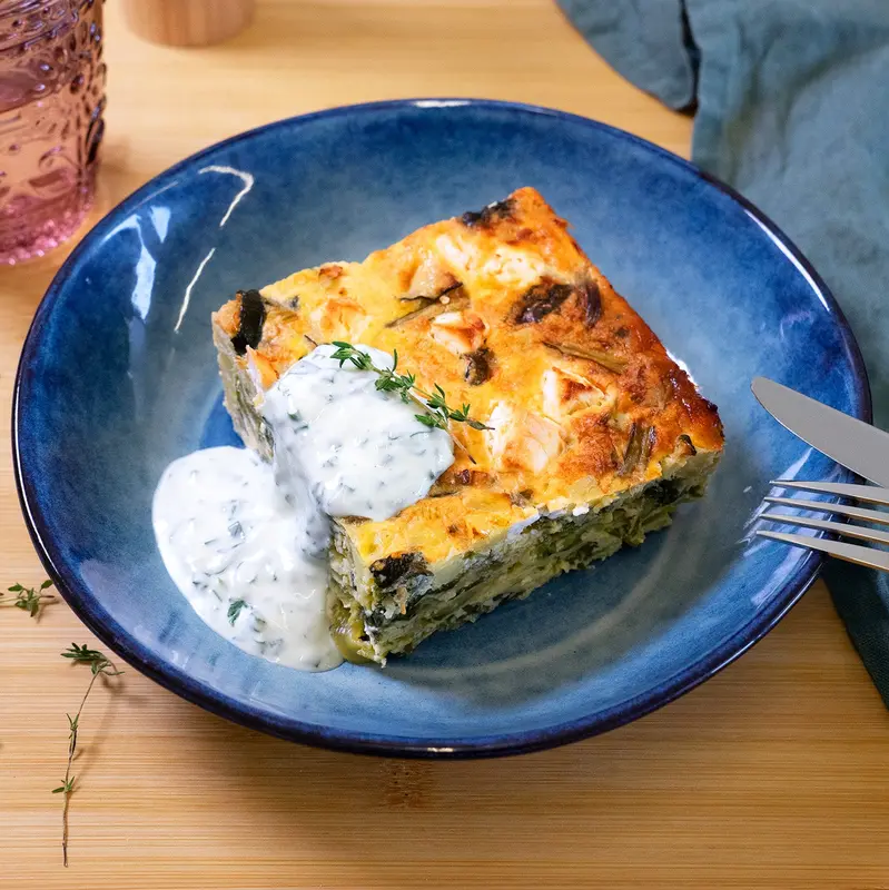 Mangold Zucchetti Frittata