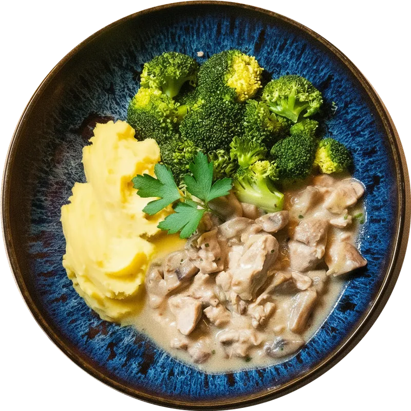 Zürcher Geschnetzeltes mit Kartoffelstock
