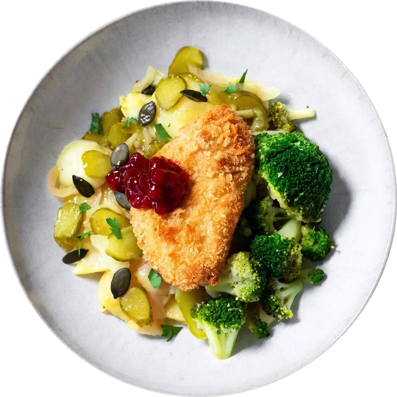 Backhendl mit Kartoffelsalat