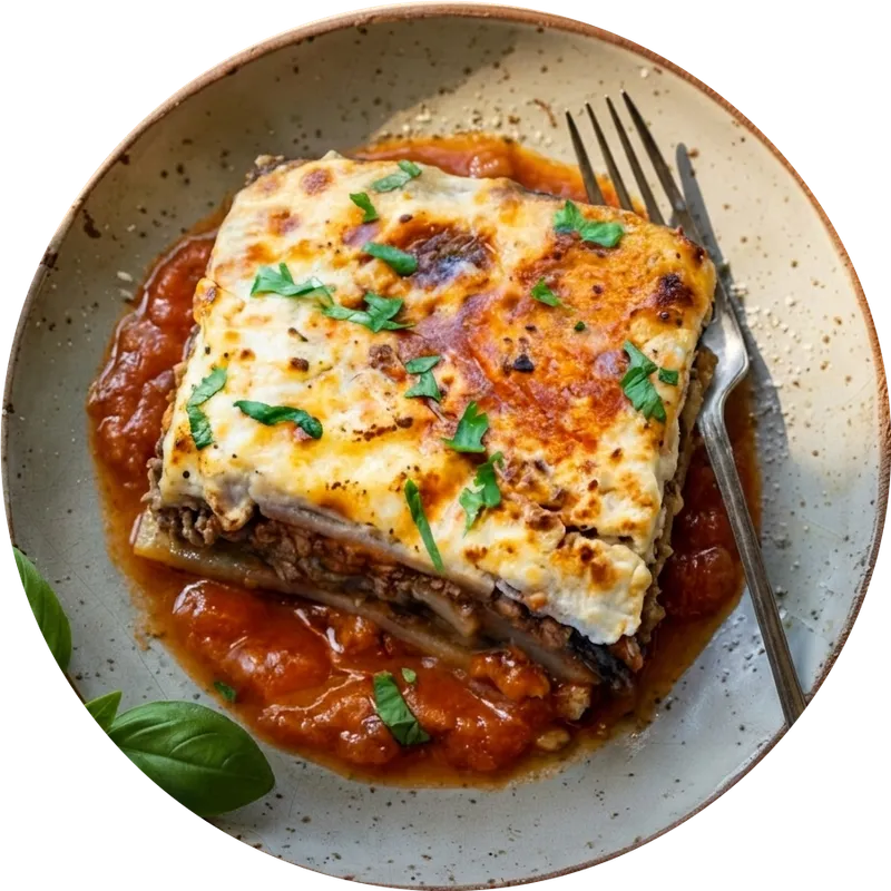 Vegetarisches Moussaka