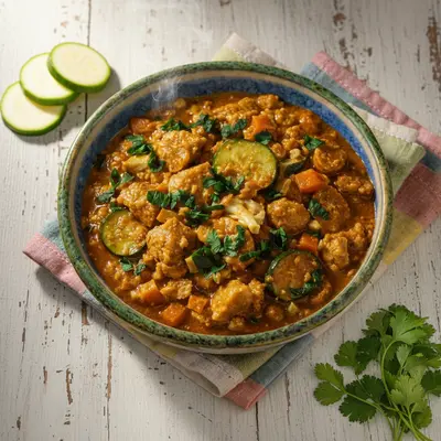 Poulet Thai Curry Beilage